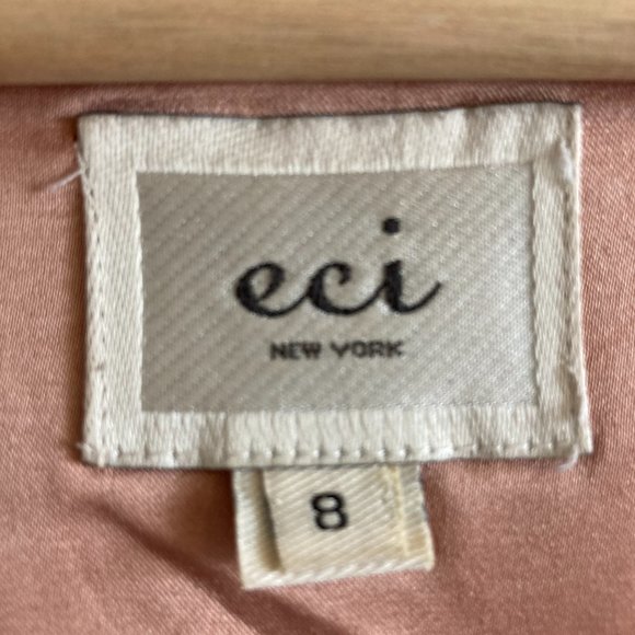 eci New York - Silk Shift Dress -  EUC - Picture 7 of 7